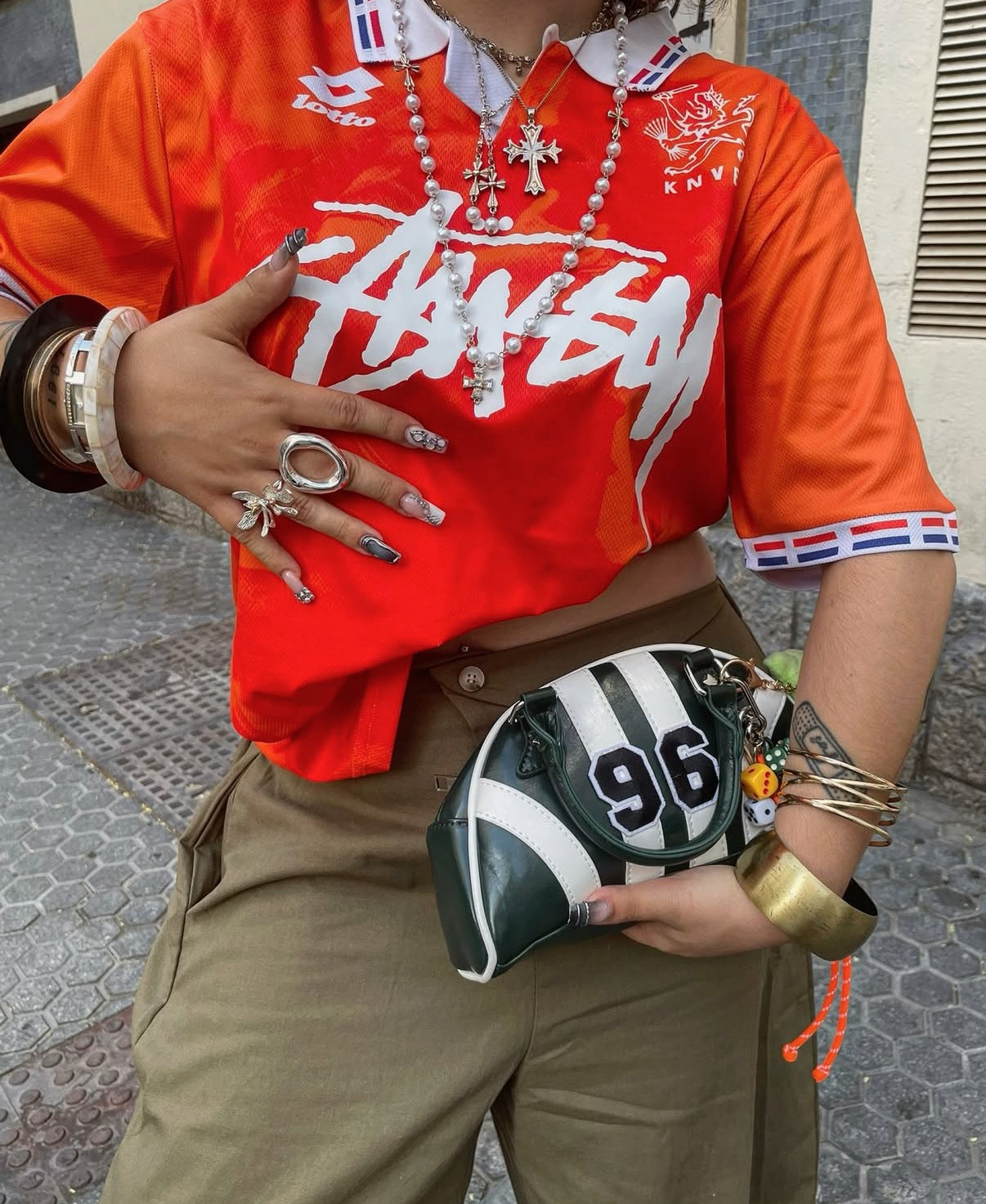 Niederlande Stussy Sonderedition Trikot