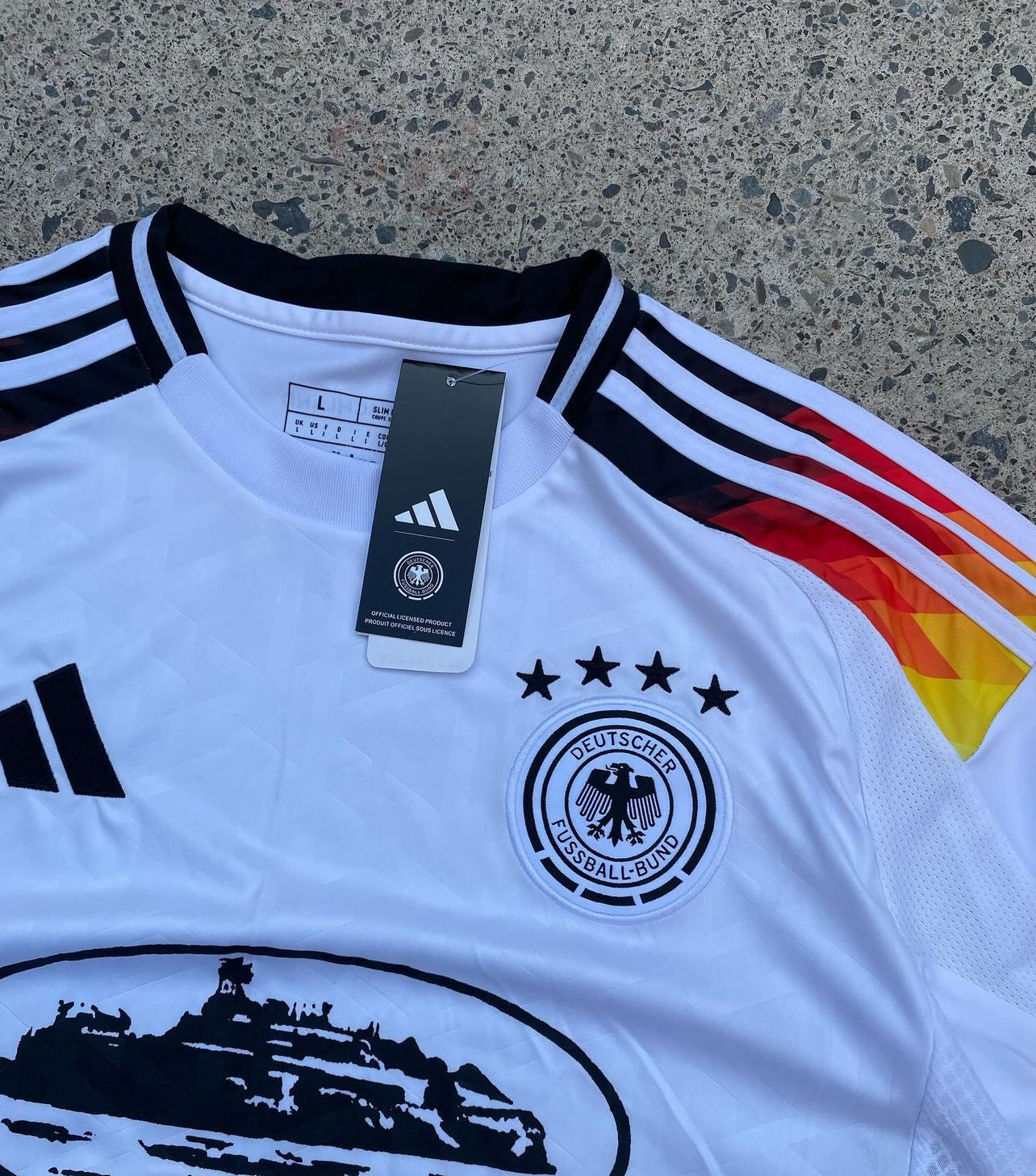 Camisola edição limitada Alemanha x Corteiz 2024/2025