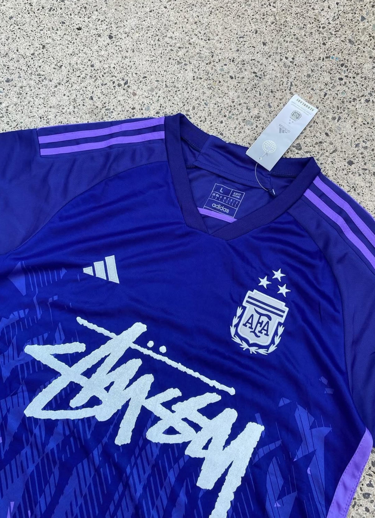Argentinien Stussy Sonderedition Trikot