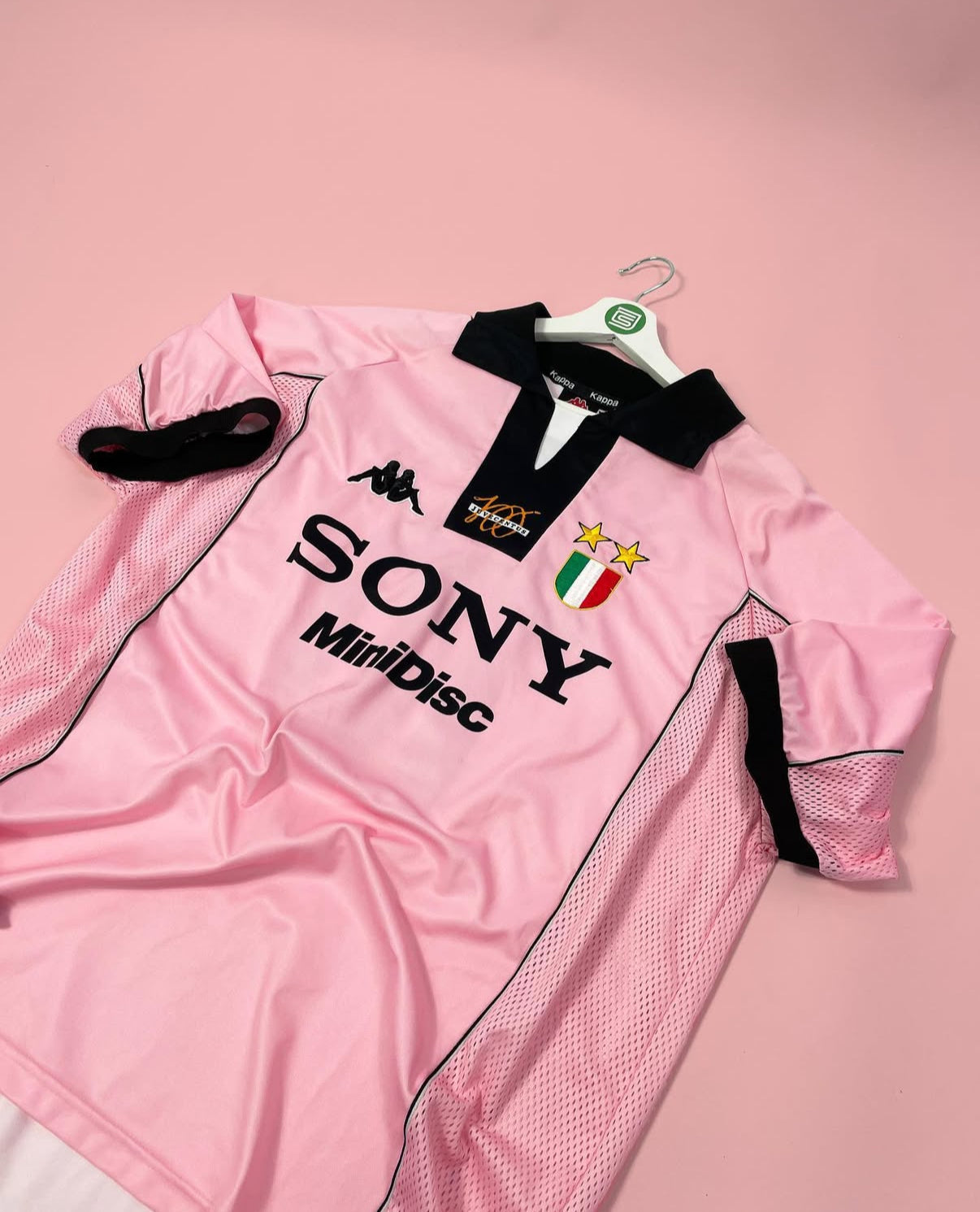 Maglia Retro Trasferta Rosa Juventus 1997-1998