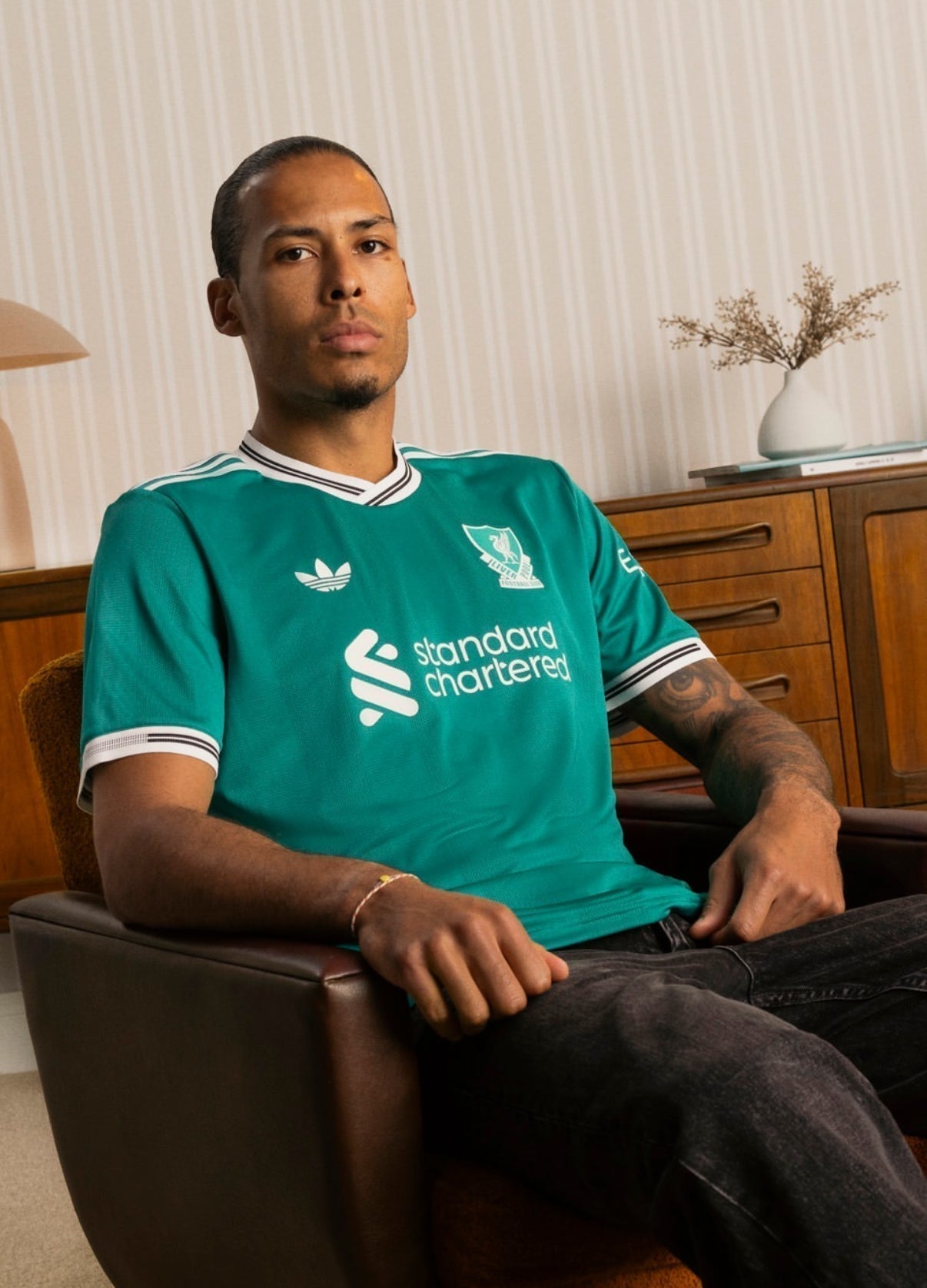 Terza maglia verde Liverpool 2025/2026