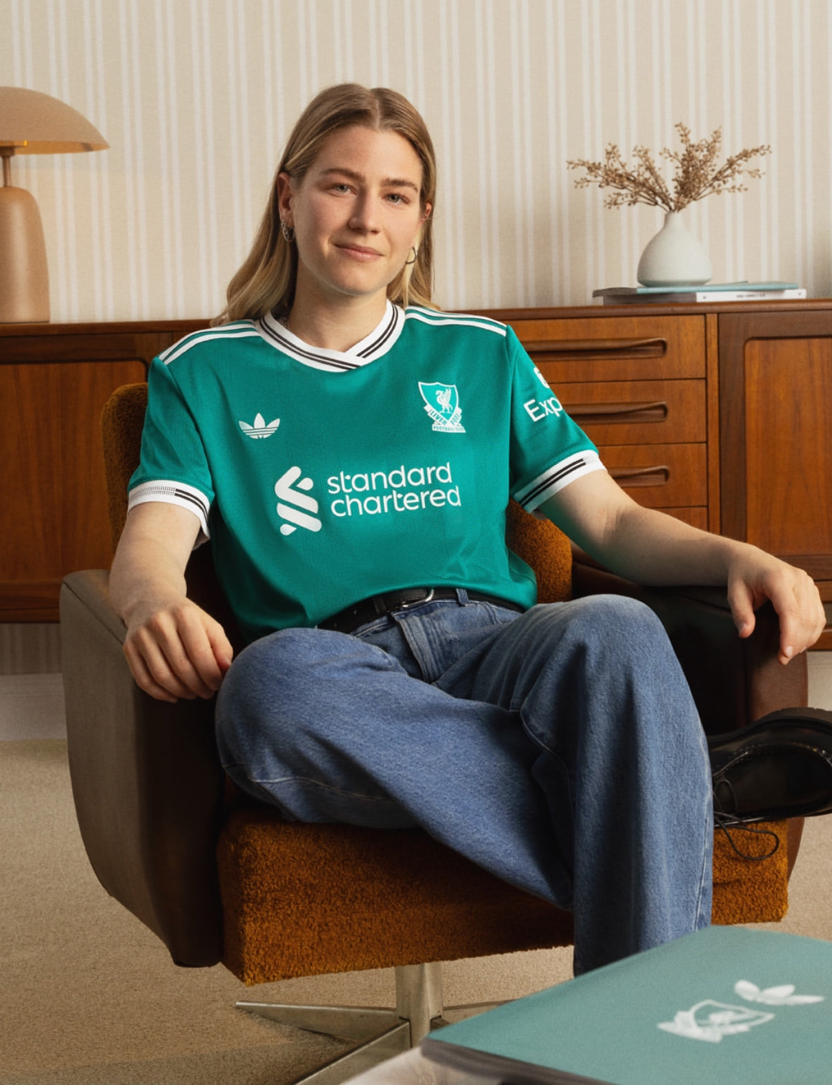 Terza maglia verde Liverpool 2025/2026