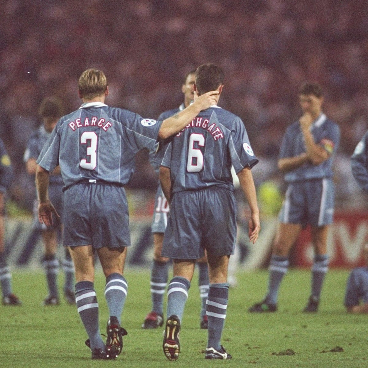 England 1996 Retro Auswärtstrikot