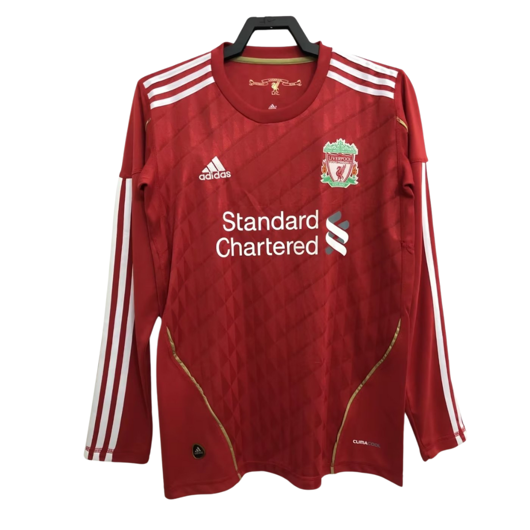 Maglia Retrò Liverpool Maniche Lunghe 2010-2011