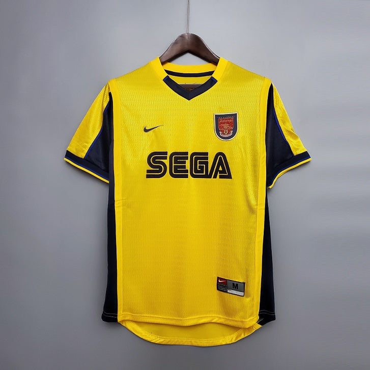 Arsenal Auswärtstrikot Retro Vintage 1999/2000