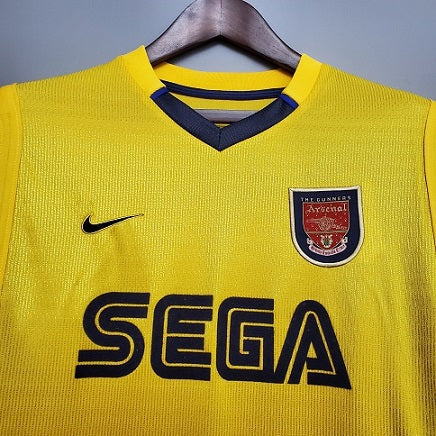 Arsenal Auswärtstrikot Retro Vintage 1999/2000