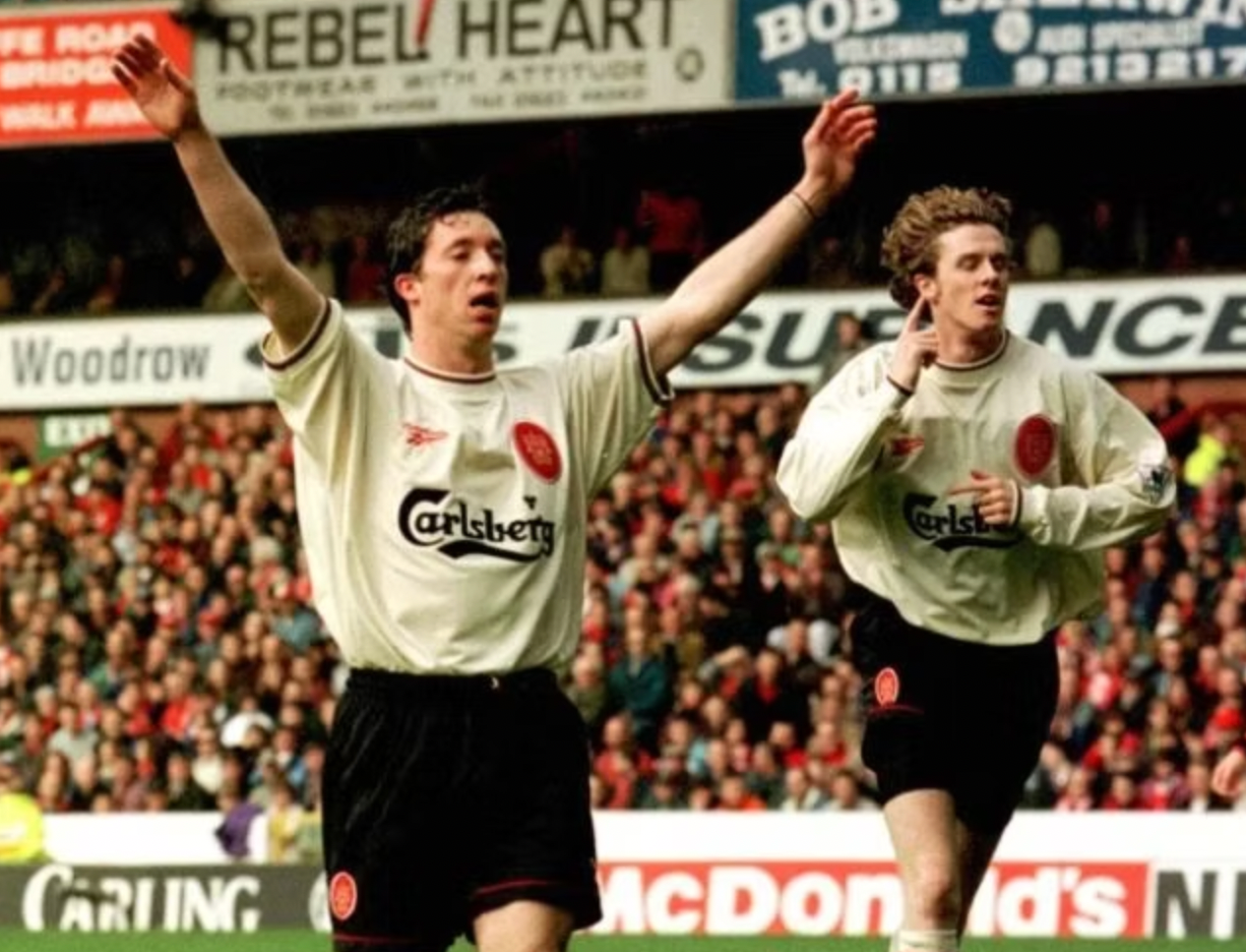 Liverpool 1996-1997 Auswärts Retro Trikot