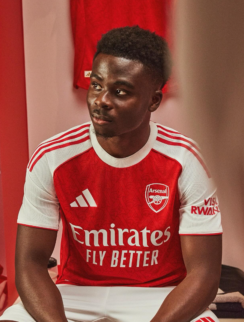 Kit casa Arsenal 2025-2026