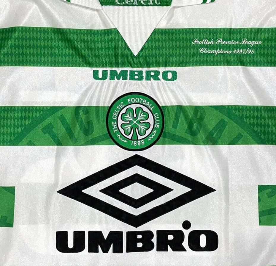 Maglia Retrò Glasgow Celtic Casa 1997-1999