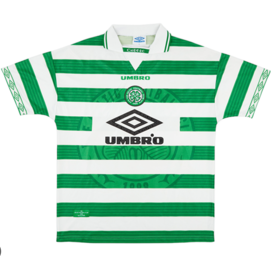 Maglia Retrò Glasgow Celtic Casa 1997-1999