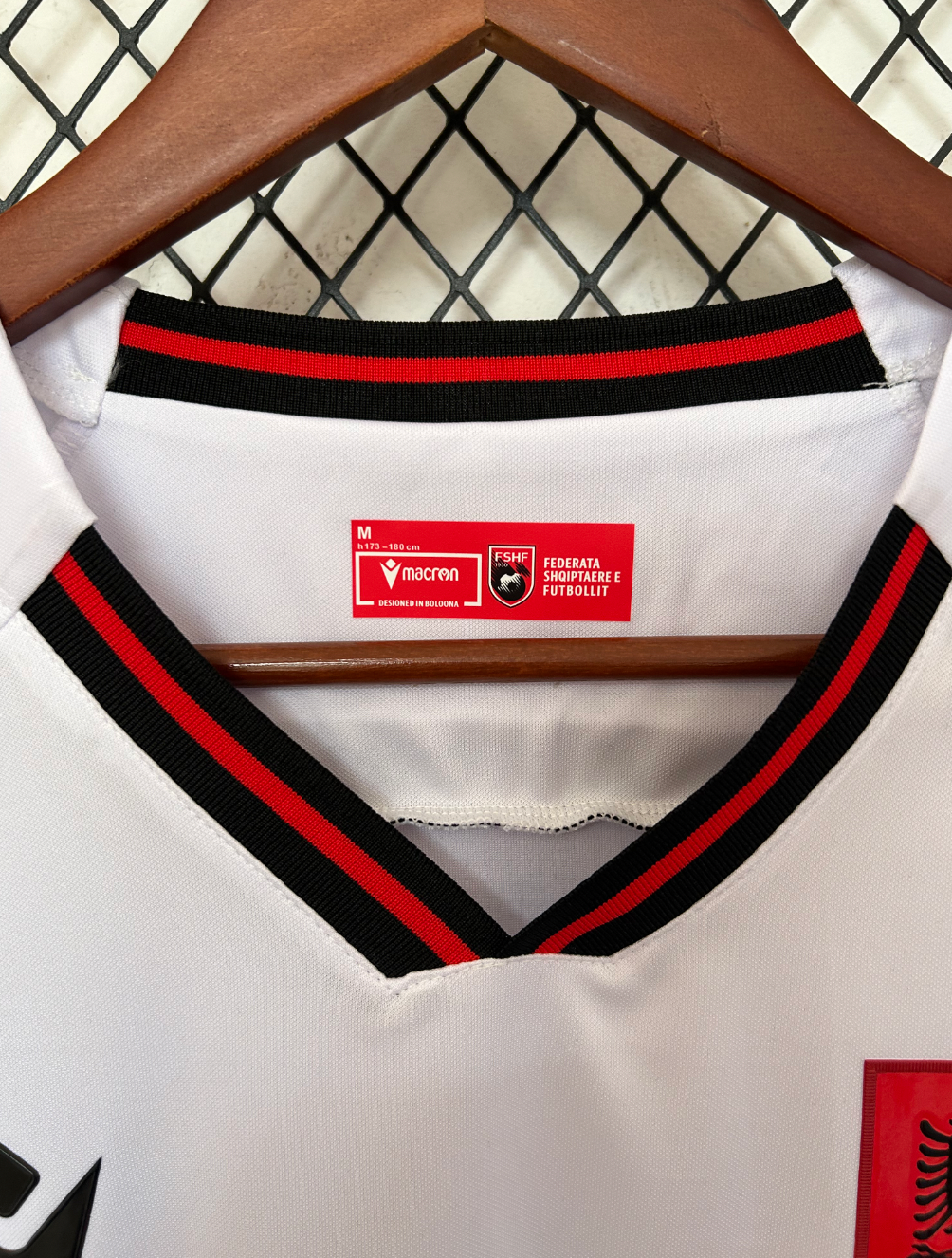 Albanien 2025/2026 Drittes Trikot (Weiß)