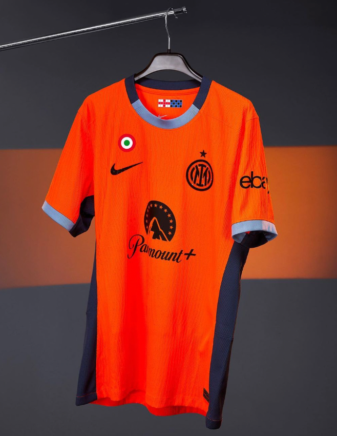 Inter Milan Maglia arancione terza divisa