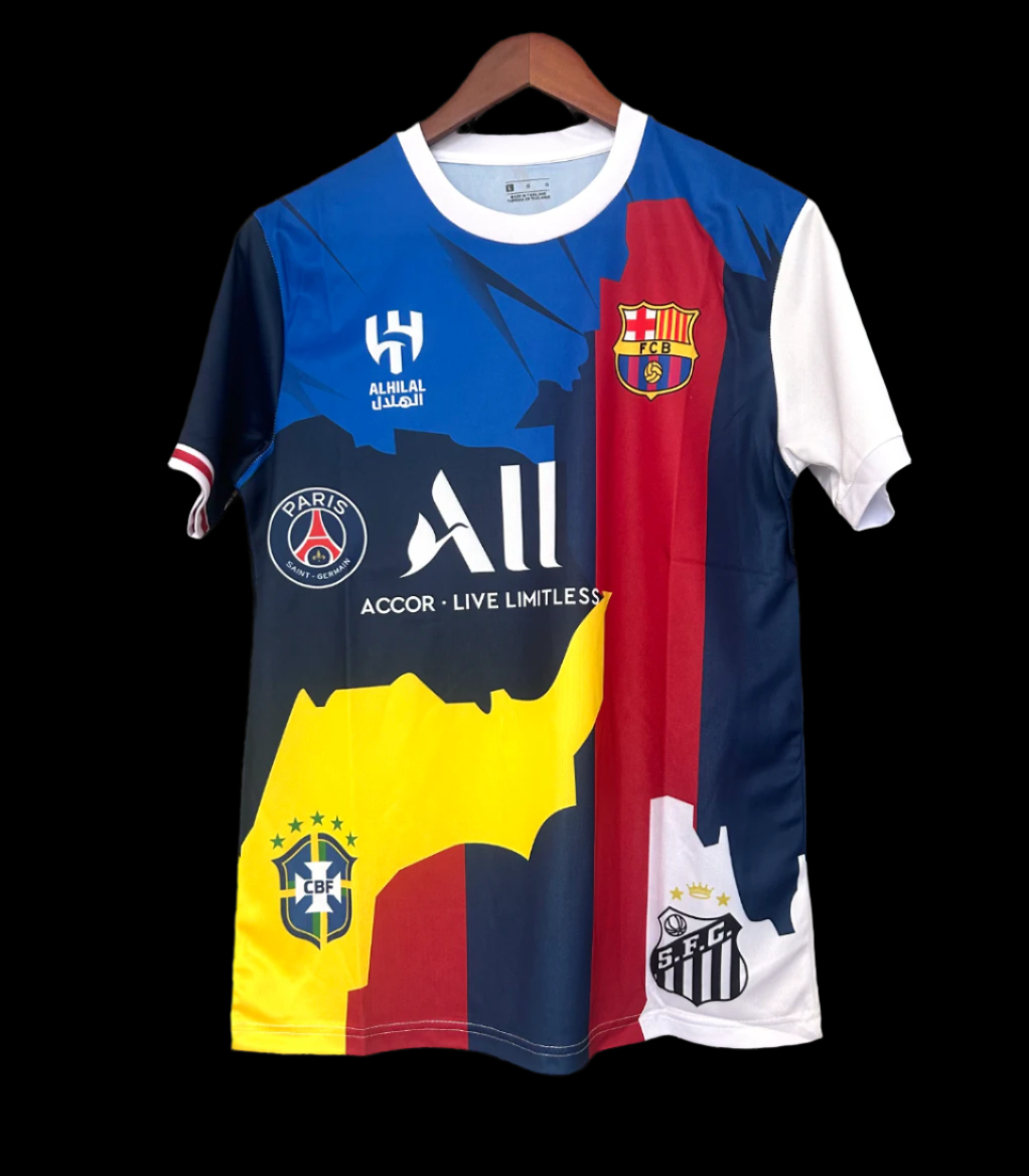 Maglia di tutte le squadre di Neymar
