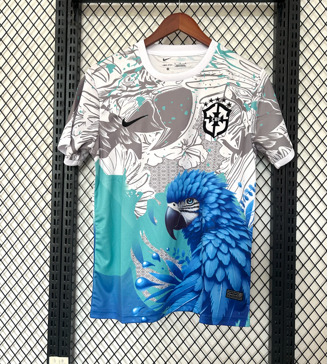 Brasilien Blau Papagei Trikot Sonderedition 2026
