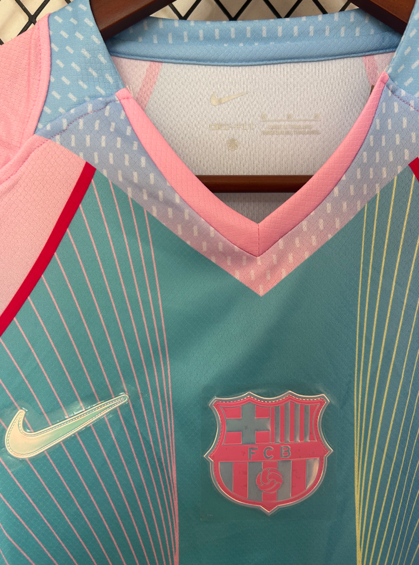 Maglia Edizione Speciale Azzurro Chiaro FC Barcelona