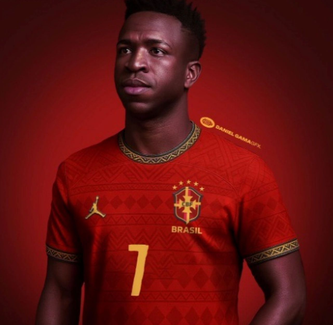 Brasilien Jordan Rotes Trikot 2026