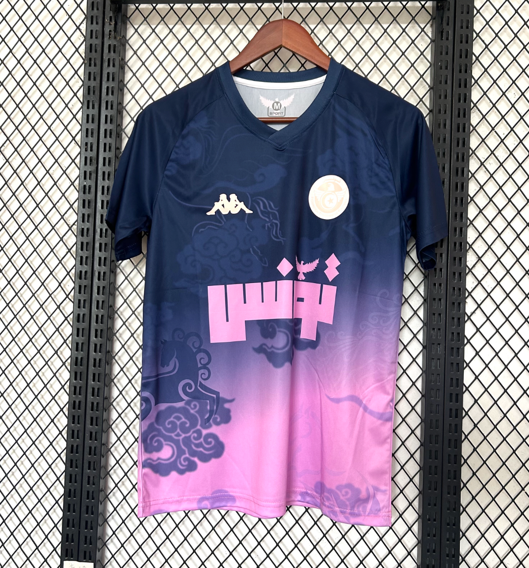 Maglia Tunisia Aquile di Cartagine Rosa Blu