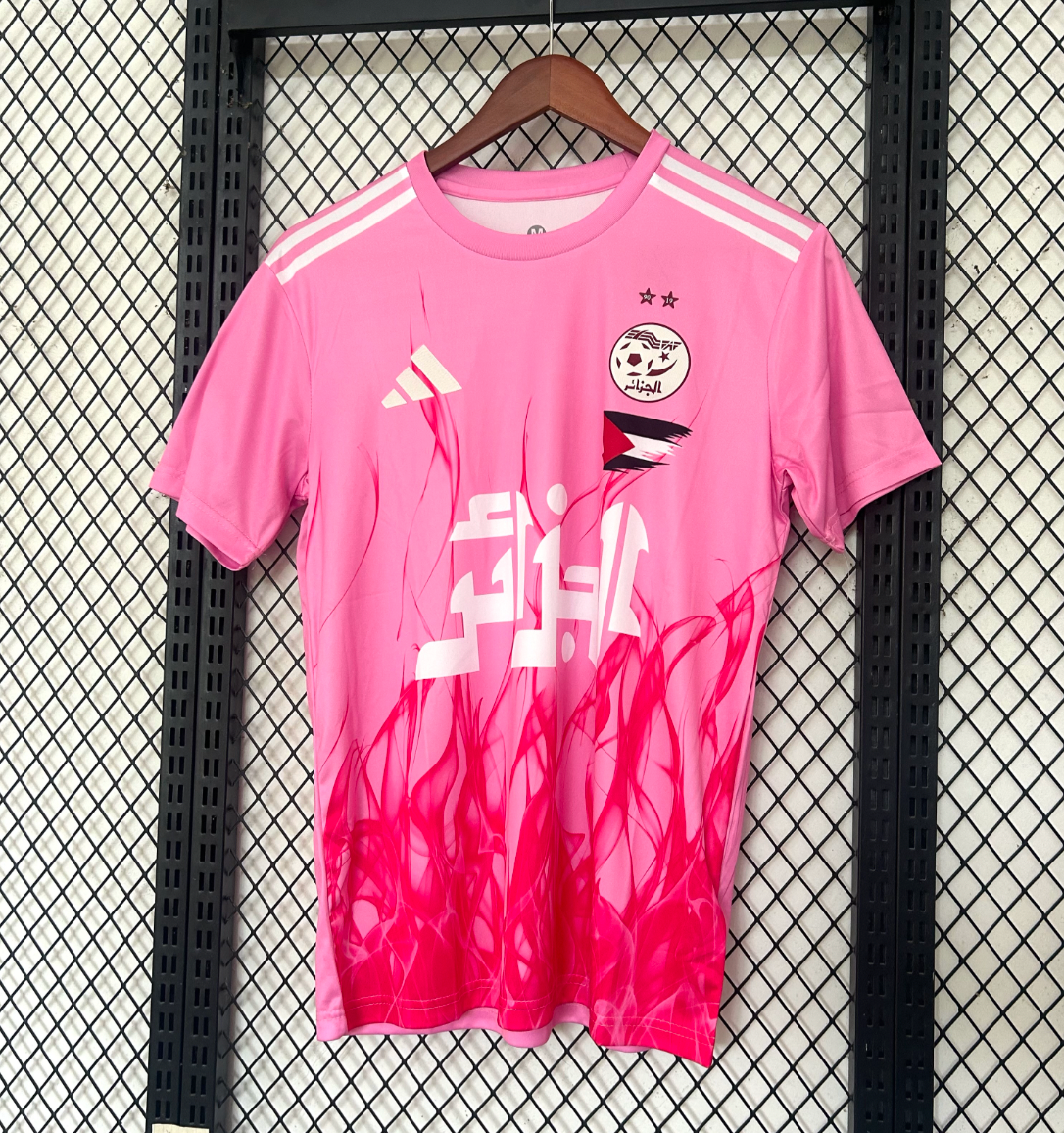 Algerien Palästina Pinkes Spezialedition Trikot 25/26