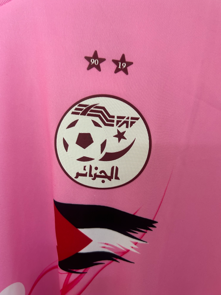 Algerien Palästina Pinkes Spezialedition Trikot 25/26
