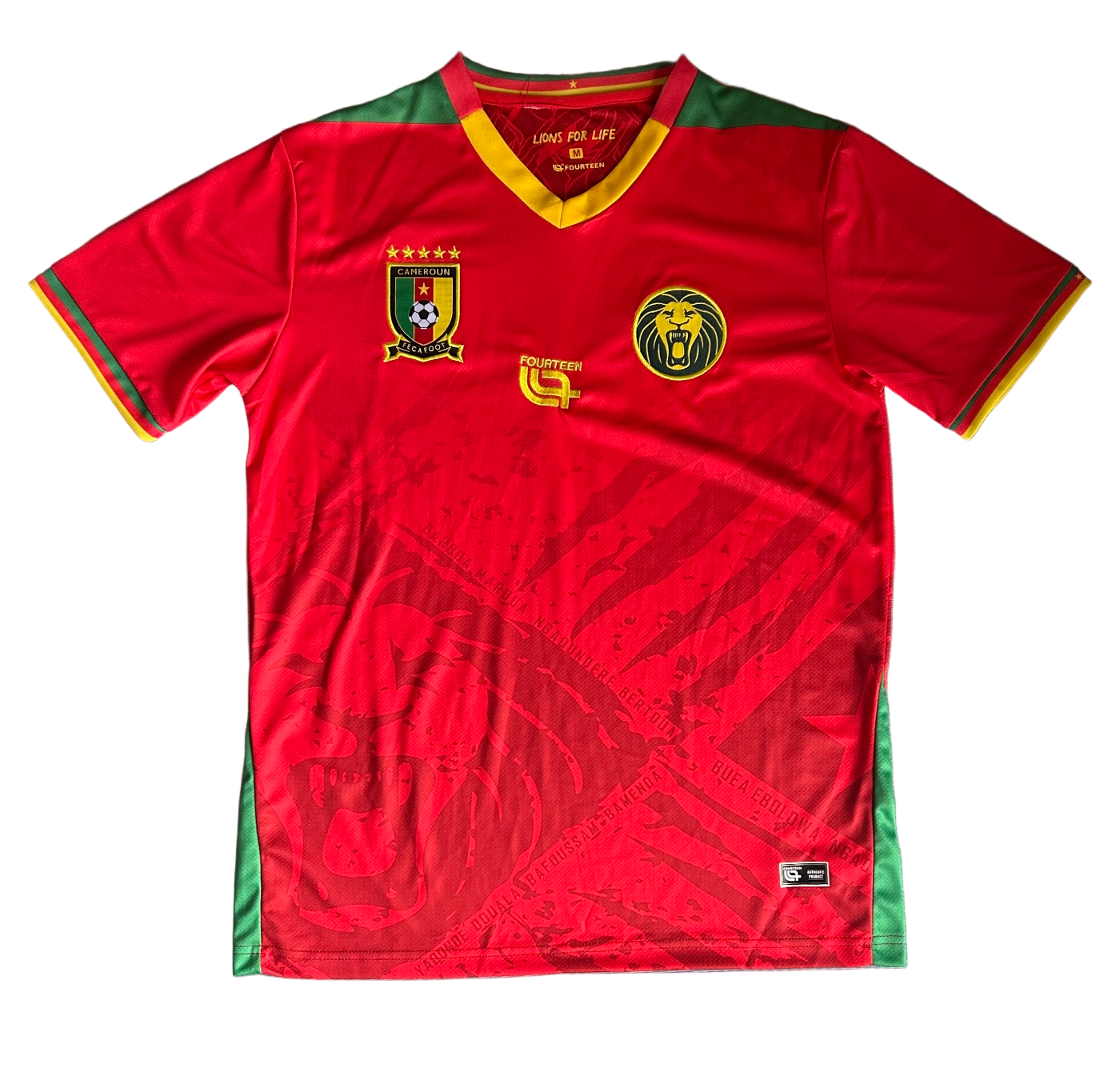 Kamerun 2025/2026 drittes rotes Trikot
