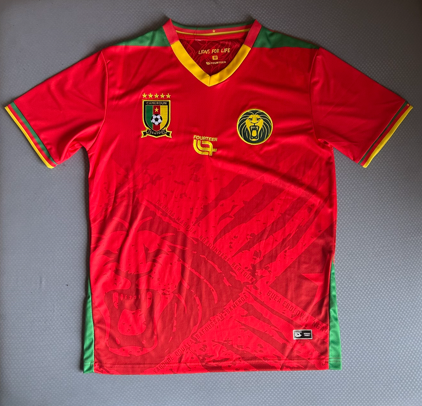 Kamerun 2025/2026 drittes rotes Trikot