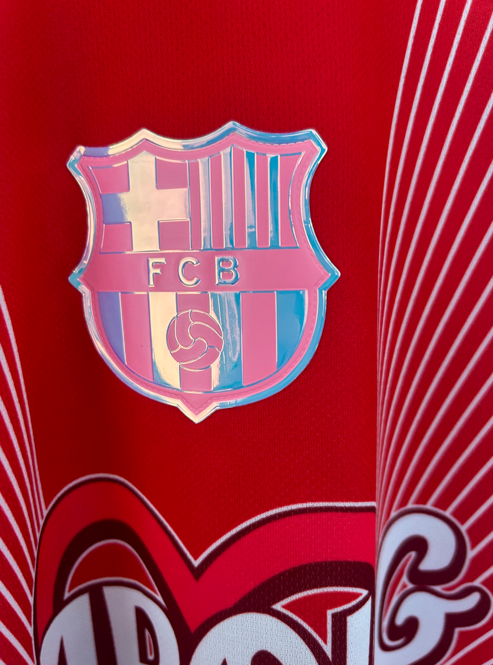 FC Barcelona Karol G Trikot Rot Sonderedition
