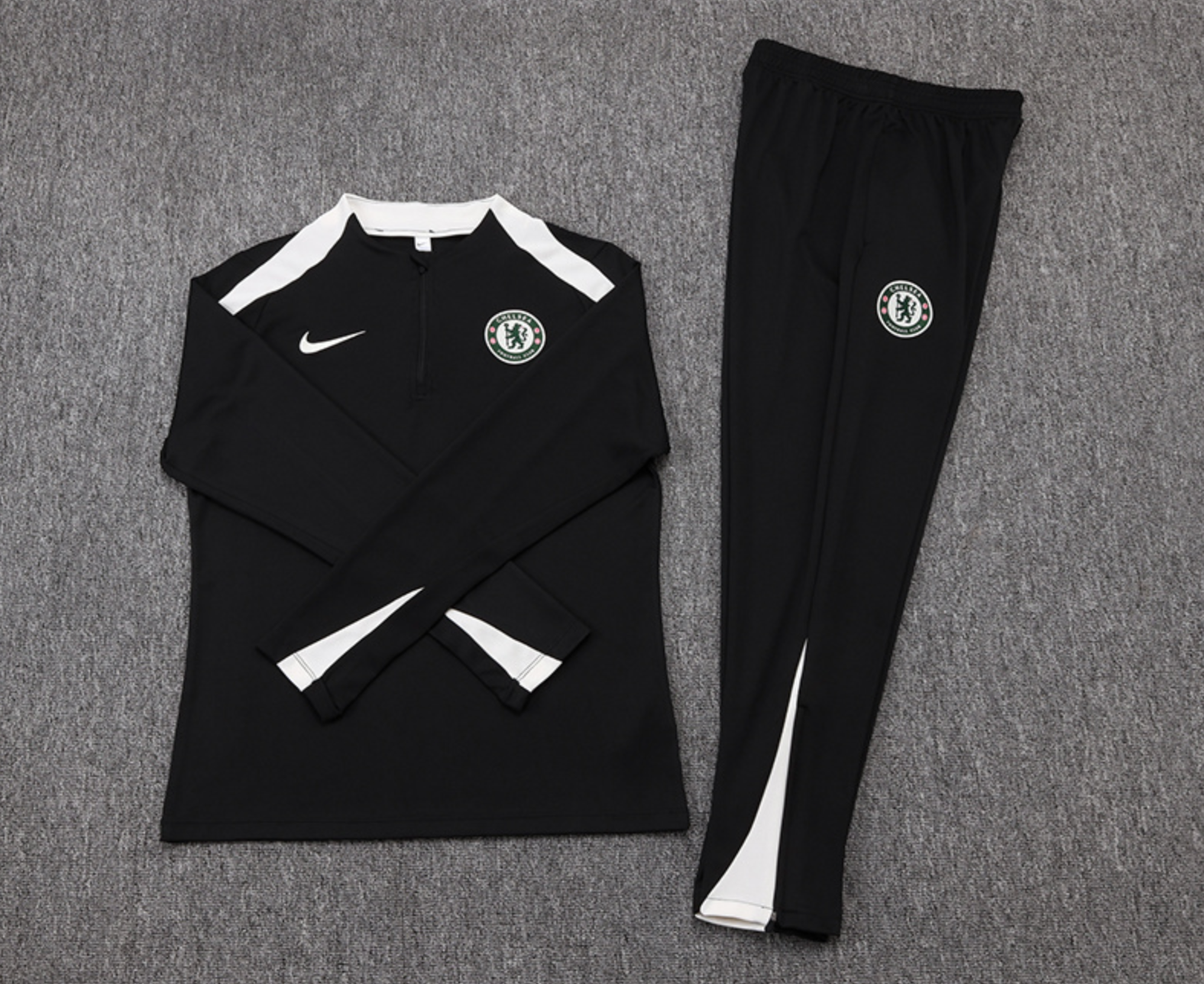 Chelsea 2025/2026 Schwarzer Trainingsanzug