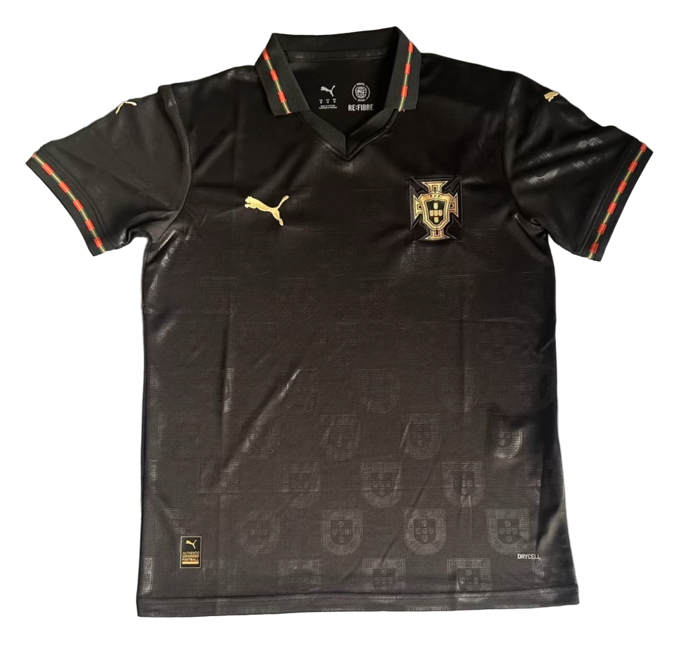 Portugal 2026 Sonderedition Eusébio Trikot – „Pantera Negra“ (Schwarzes Trikot)