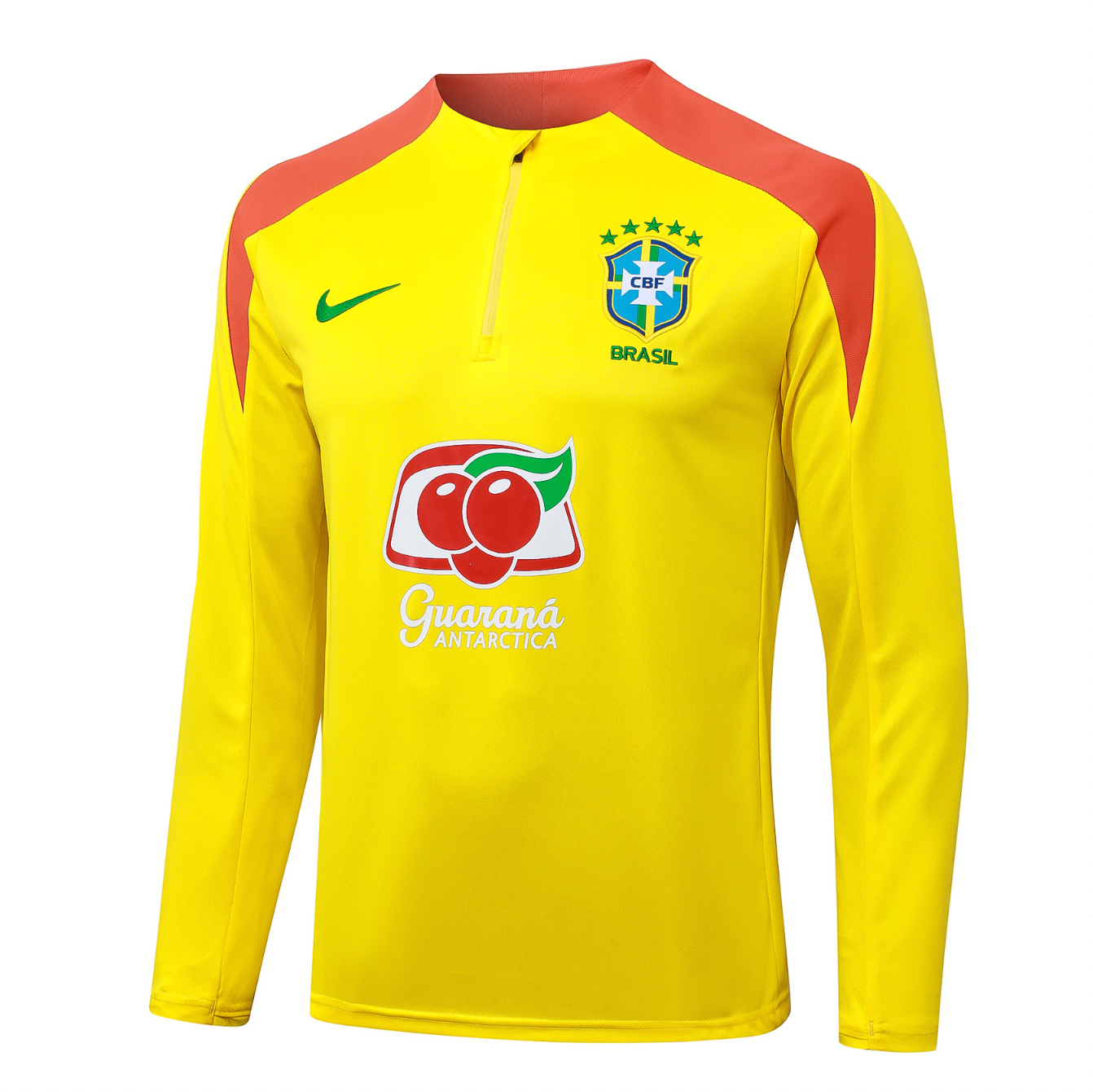 Brasilien 2027 gelber Trainingsanzug Guarana