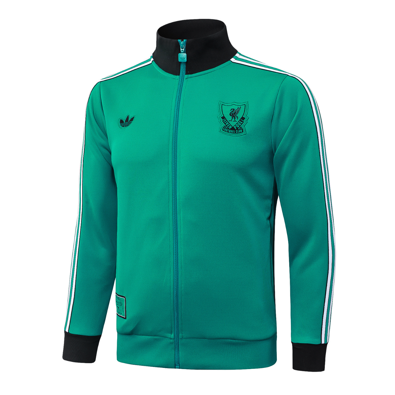 Liverpool FC 2027 grüner Trainingsanzug Terrace Icons
