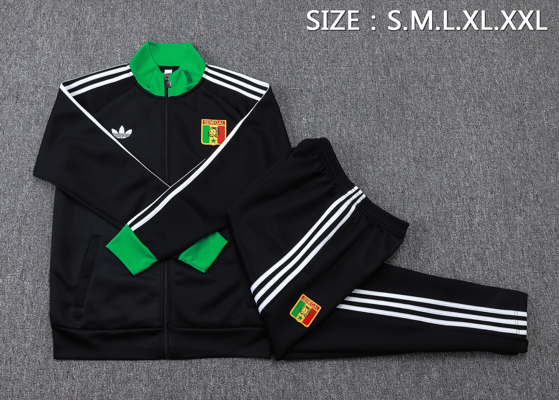 Senegal 2026/2027 Schwarzer Trainingsanzug