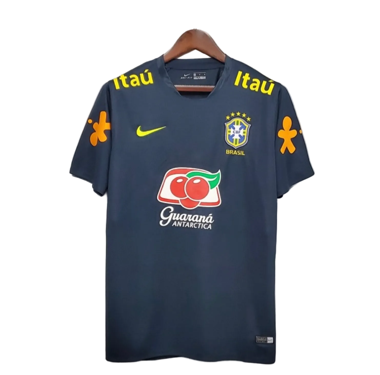 Maglia Brasile Grigio Scuro Guaraná