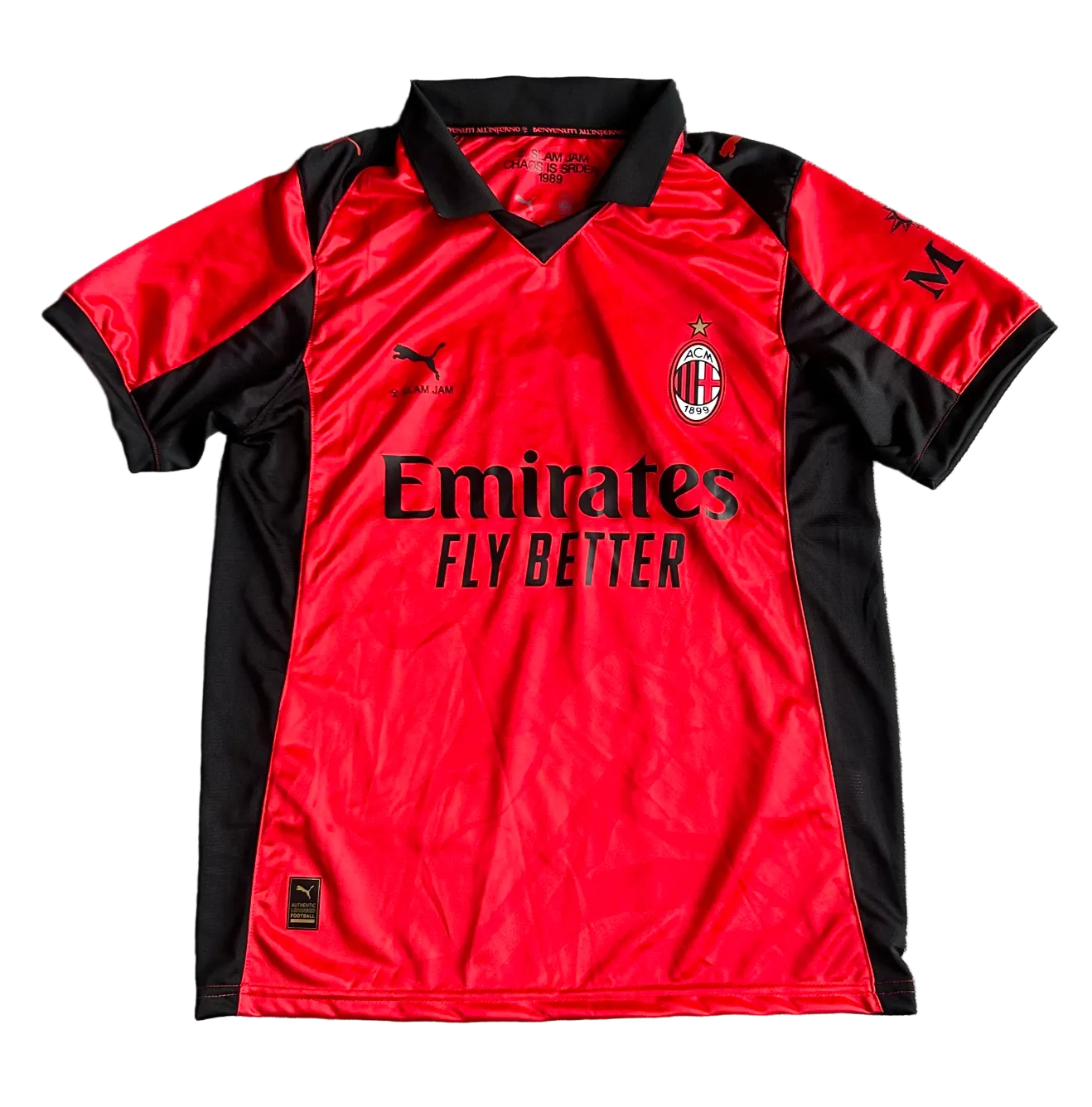 Maglia AC Milan x Slam Jam Edizione Limitata Rossa 2026