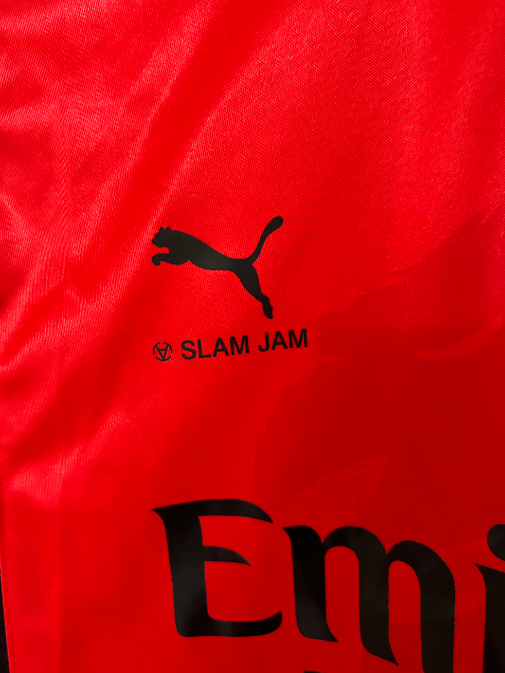 Maglia AC Milan x Slam Jam Edizione Limitata Rossa 2026