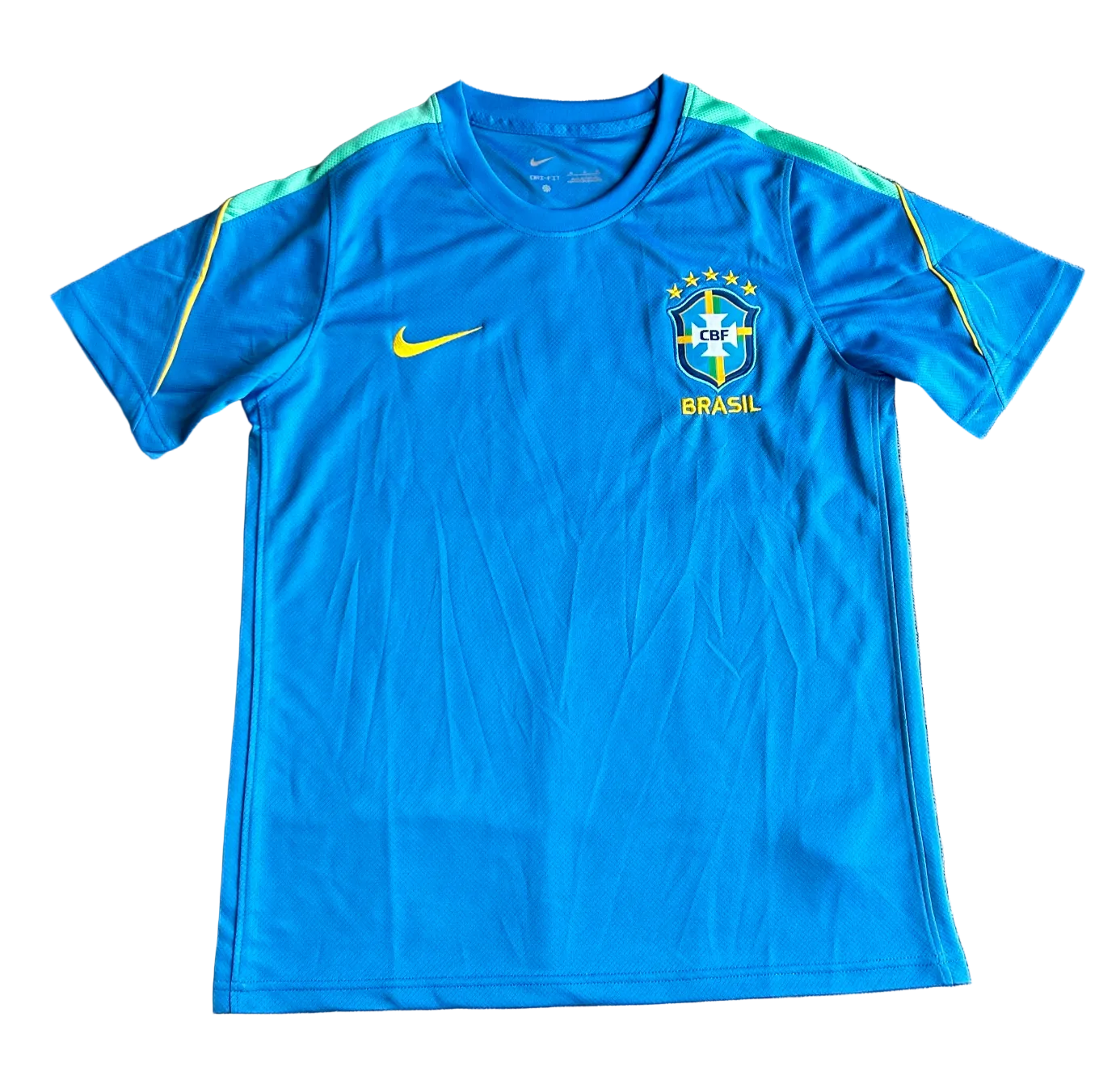 Brasilien Blaues Trainingsshirt 2026