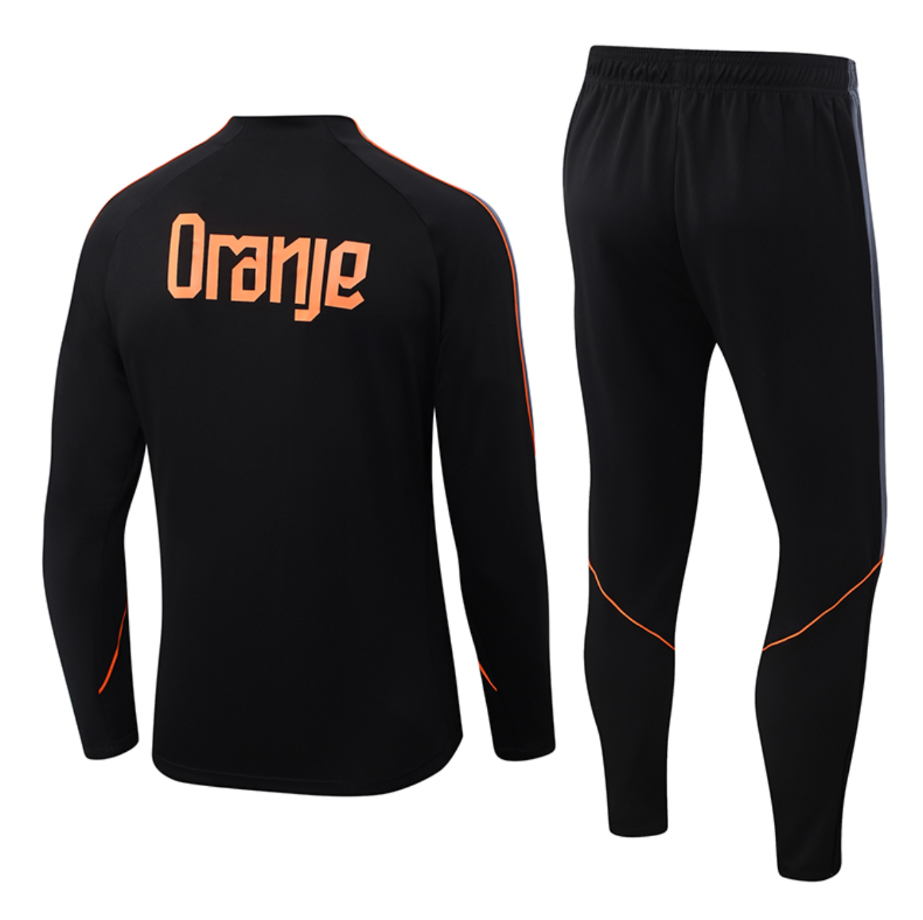 Niederlande Schwarzer Trainingsanzug 2026