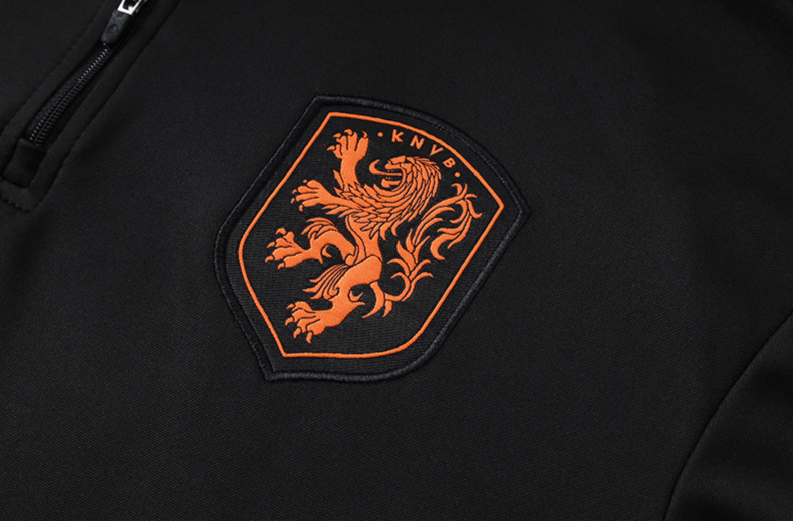 Niederlande Schwarzer Trainingsanzug 2026