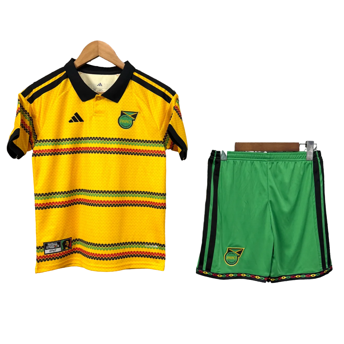 Jamaika Heimtrikot Kinder 2026 Weltmeisterschaftsausgabe