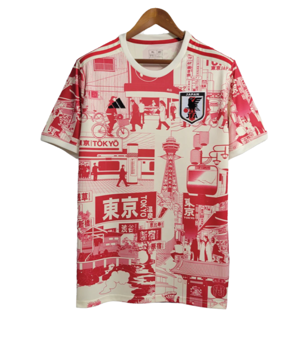 Giappone Tokyo Maglia Edizione Limitata Rossa