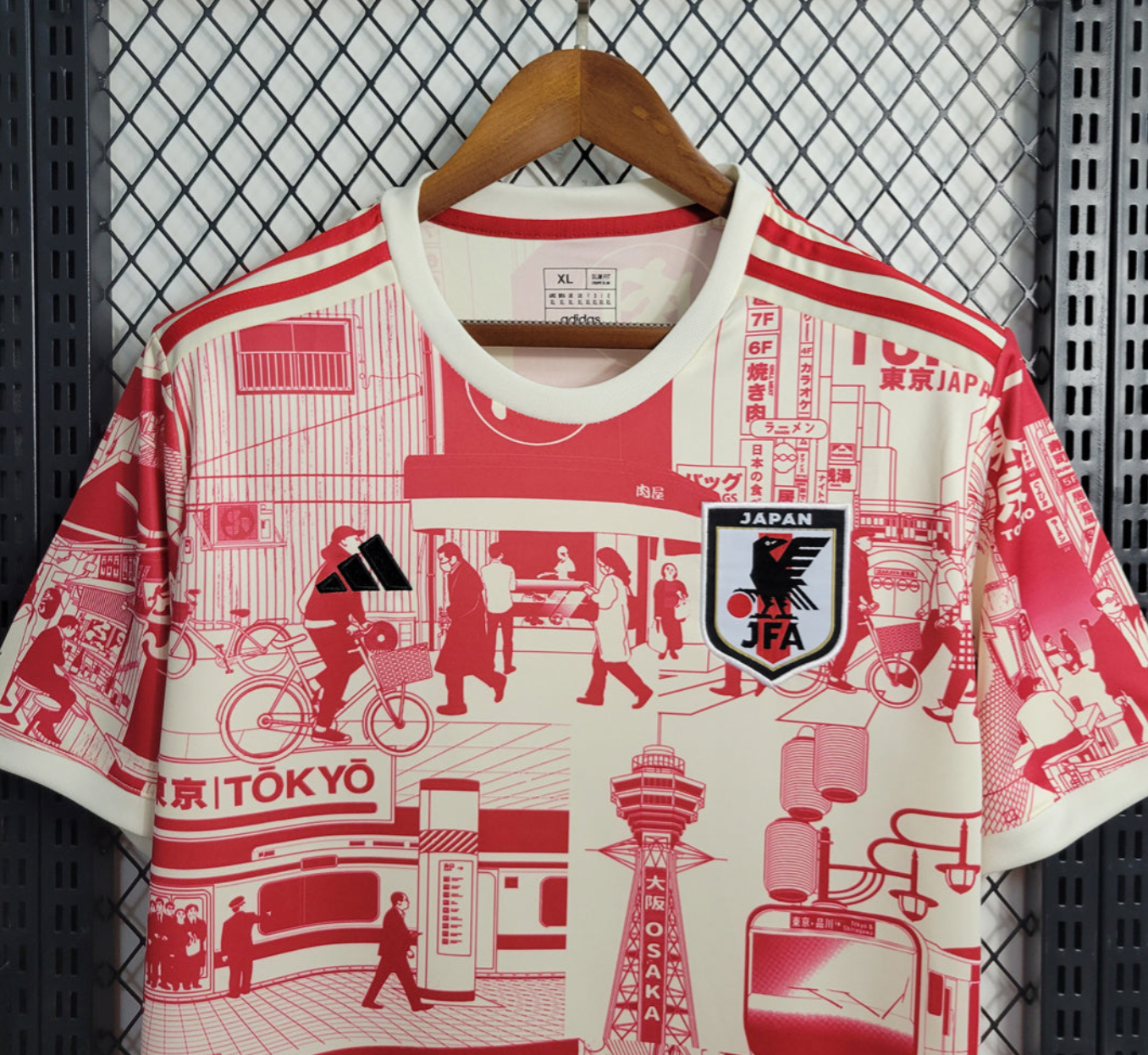 Giappone Tokyo Maglia Edizione Limitata Rossa