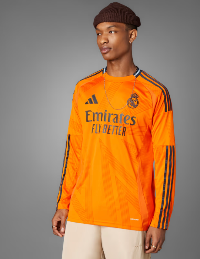 Real Madrid Auswärtstrikot 2024/25 Langarm
