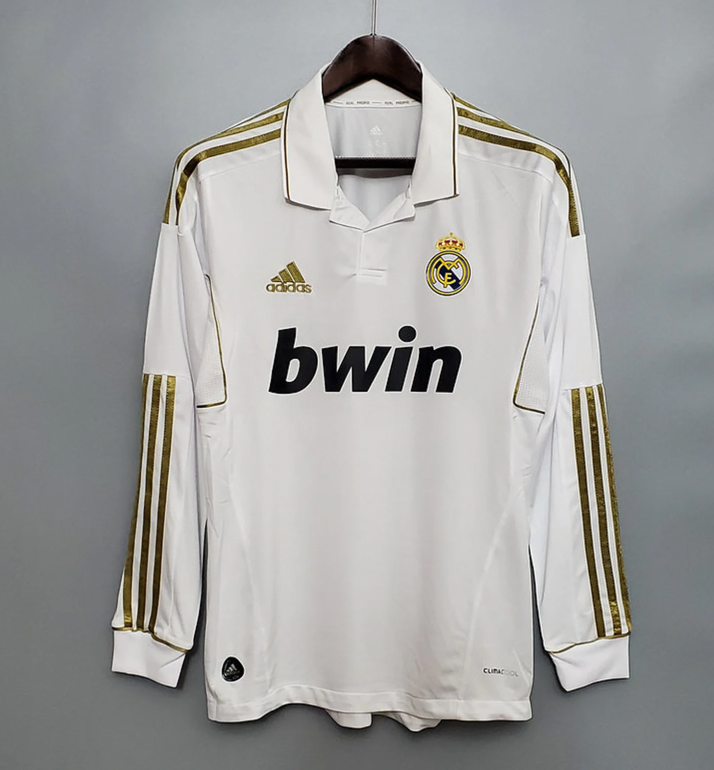 Real Madrid Maglia retrò maniche lunghe 2011/2012