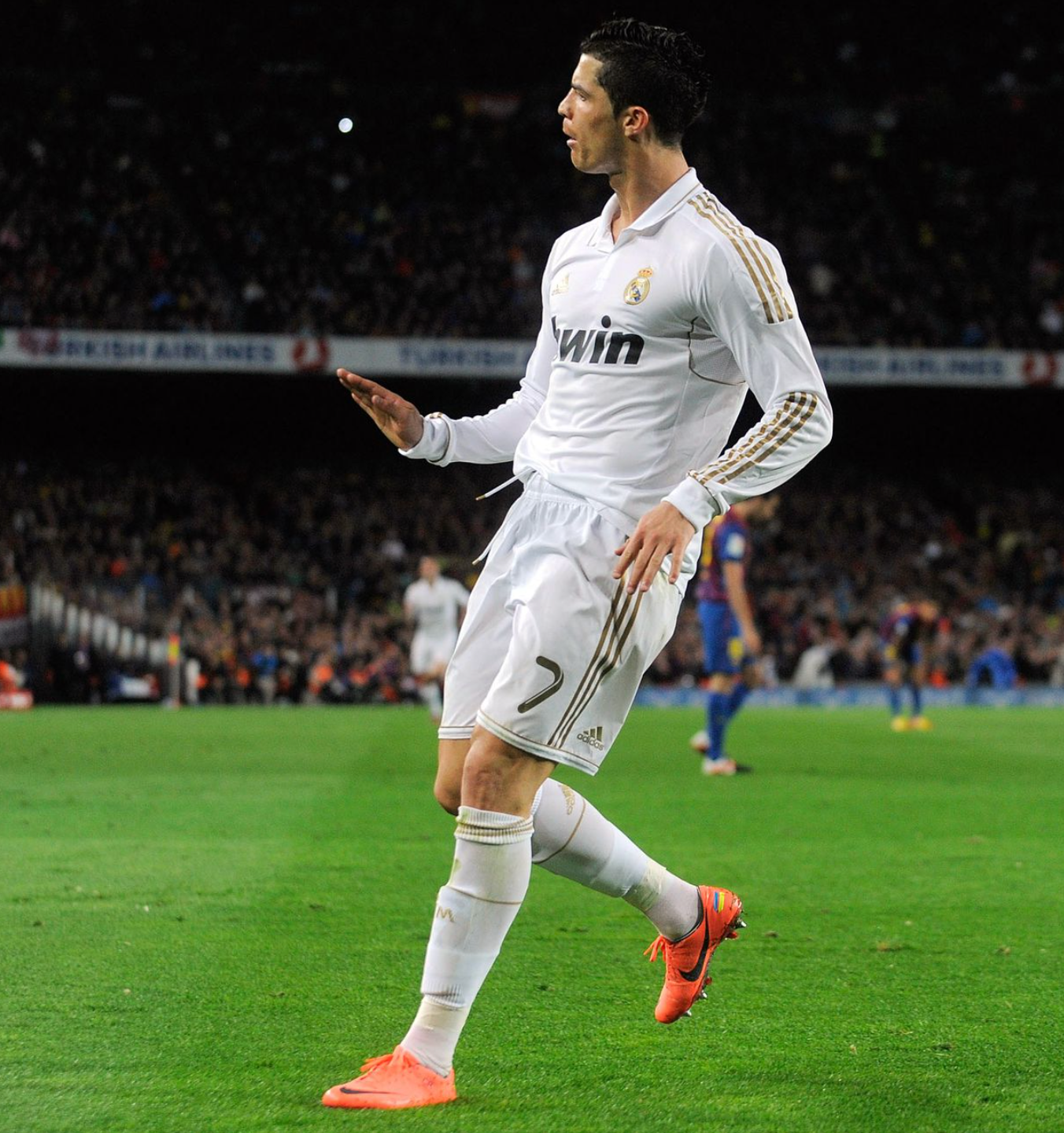 Real Madrid Maglia retrò maniche lunghe 2011/2012