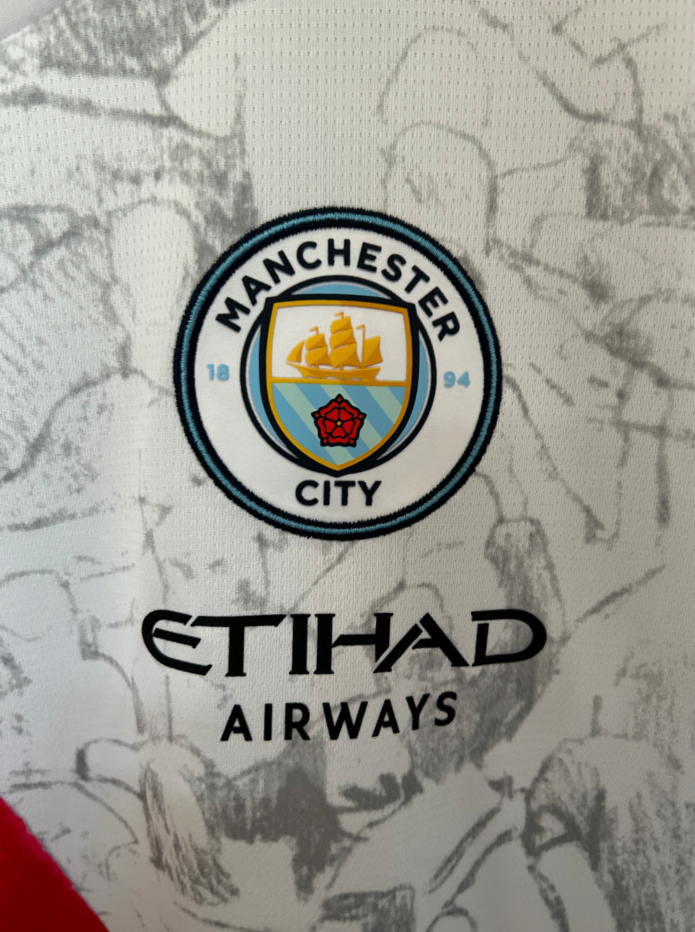 Camisola de visita do Manchester City 2025 / 2026