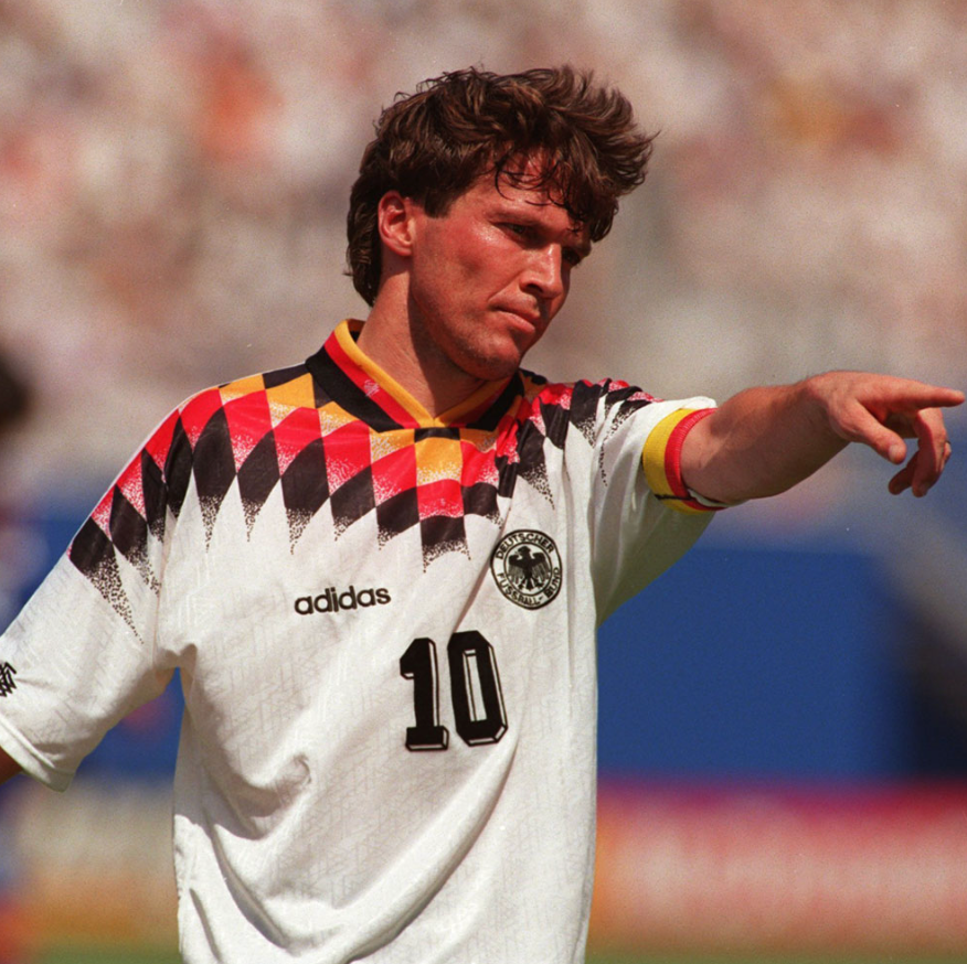 1994 Deutschland Heim Retro-Trikot