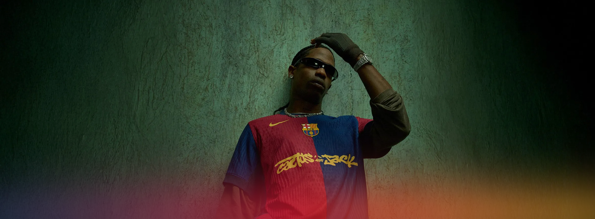 FC Barcelona Travis Scott Trikot
