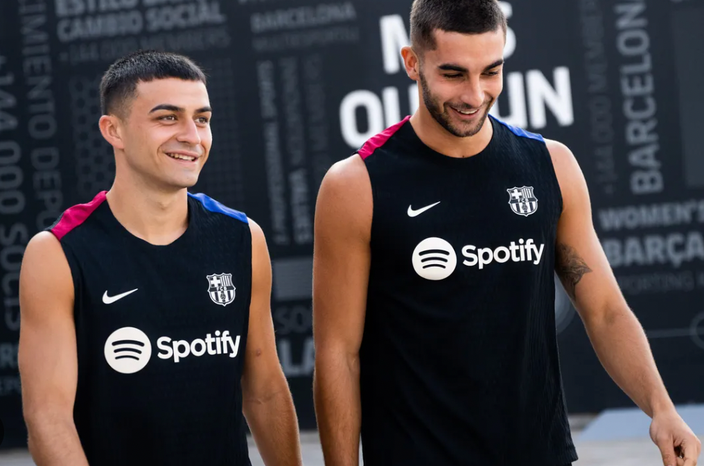 Barcellona Completo Allenamento Nero 2024/25