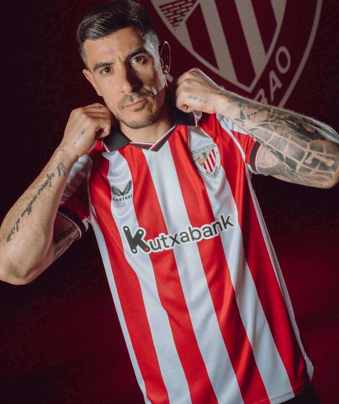 Kit casa Athletic Bilbao 2025–2026