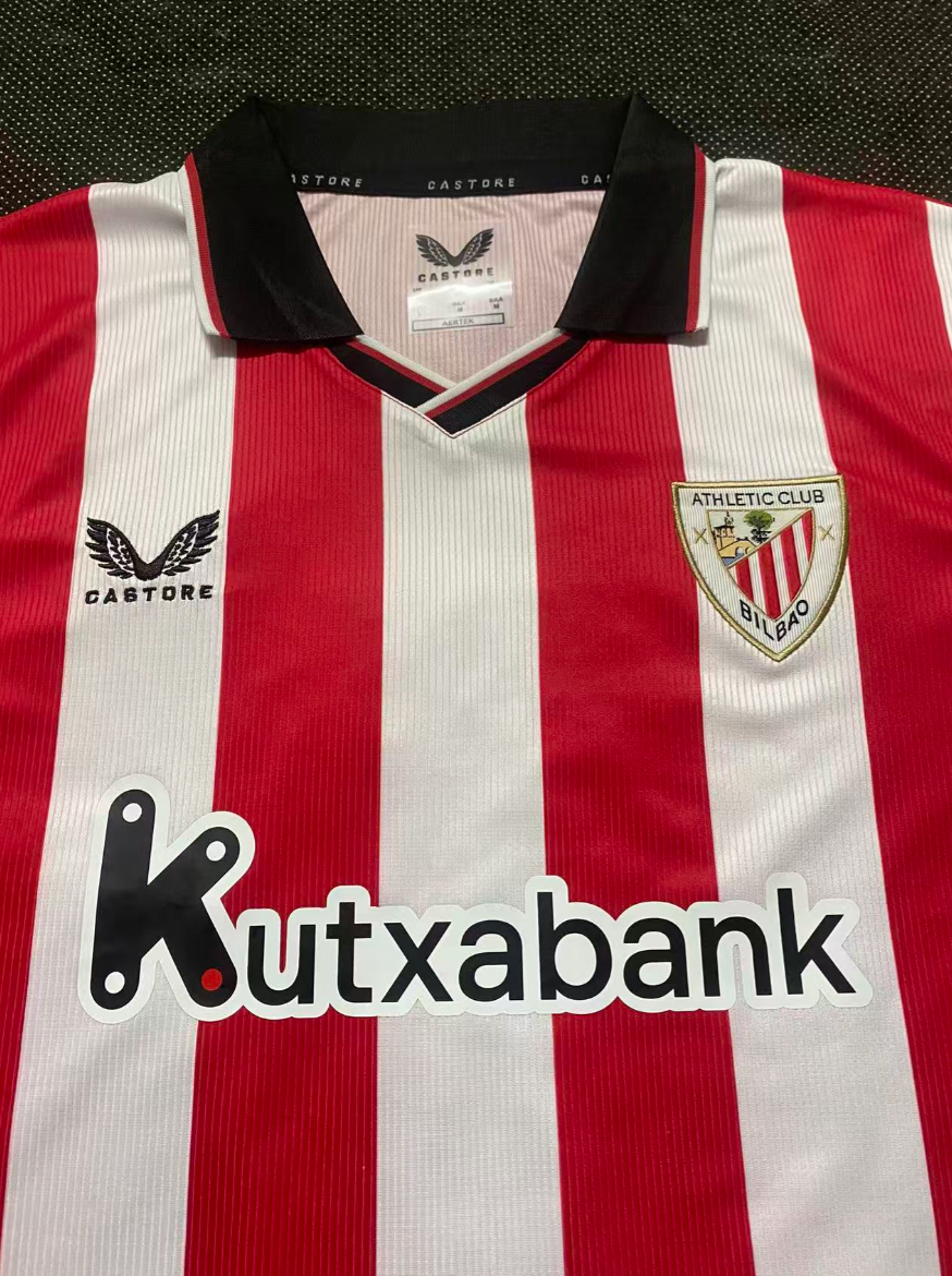 Kit casa Athletic Bilbao 2025–2026