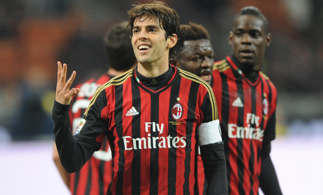 AC Milan Heim-Retrotrikot 2013/2014